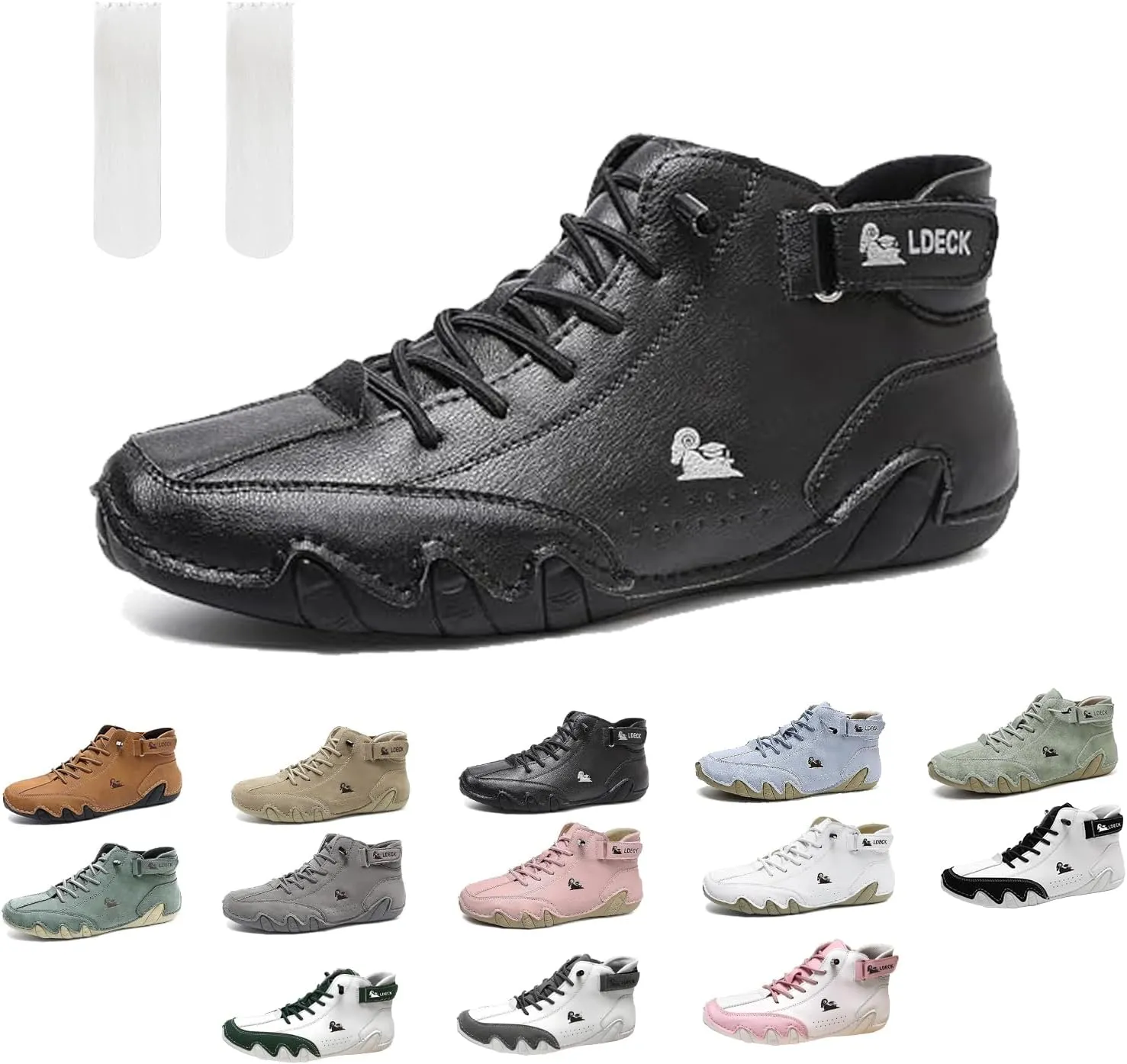 Vogany Shoes Orthopedics, Vogldeck - Waterproof and Breathable Orthopedic Shoes, Lightweight Unisex Outdoor High Top Boots