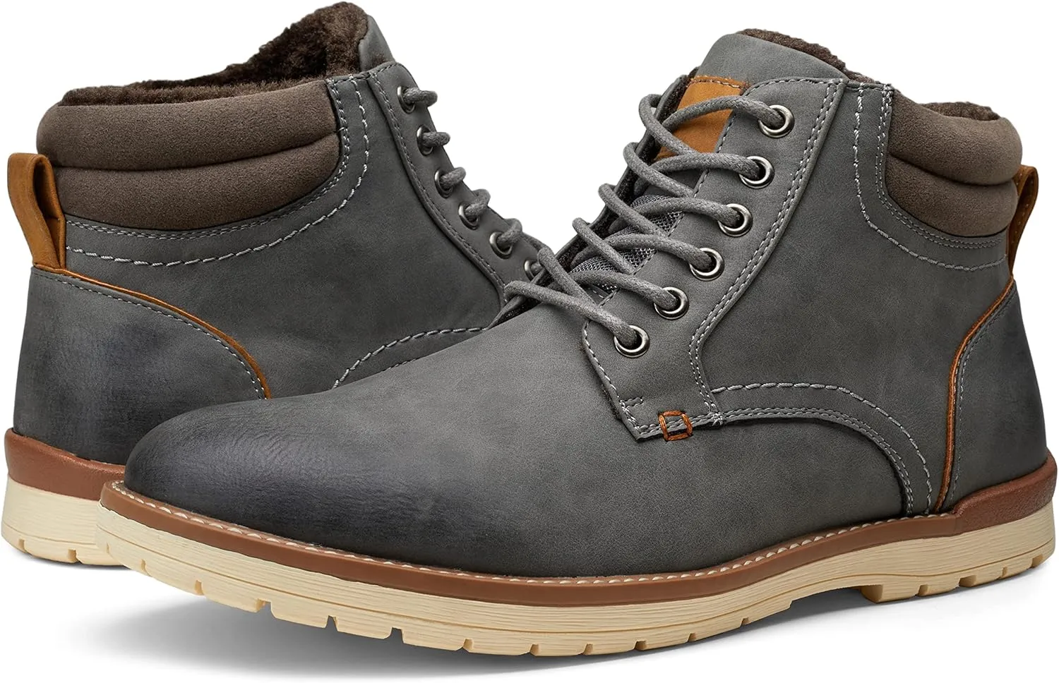 Vostey Men's Boots Hiking Boots Casual Boots for Men