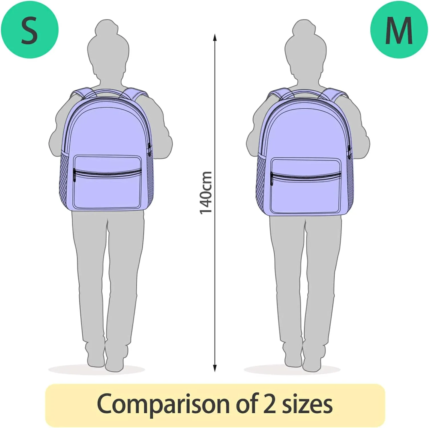 Wamika Butterfly Kids Backpack Turquoise Golden School Backpacks for Boys Girls Daypack Book Bag
