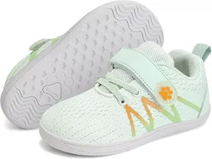WateLves Toddler Shoes Little Kids Boys Girls Wide Barefoot Shoes Minimalist Walking Sneakers Breathable Lightweight Fit Naturally Zero Drop Sole