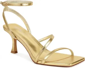 wetkiss Kitten Heels for Women Heels Sandals Low Heels Cute Strappy Heels Square Toe Comfortable Heels
