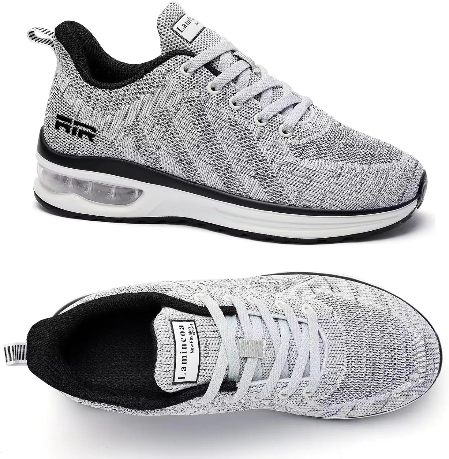 Wide Width Womens Sneakers Air Cushion Running Shoes Walking Tennis Shoes for Women