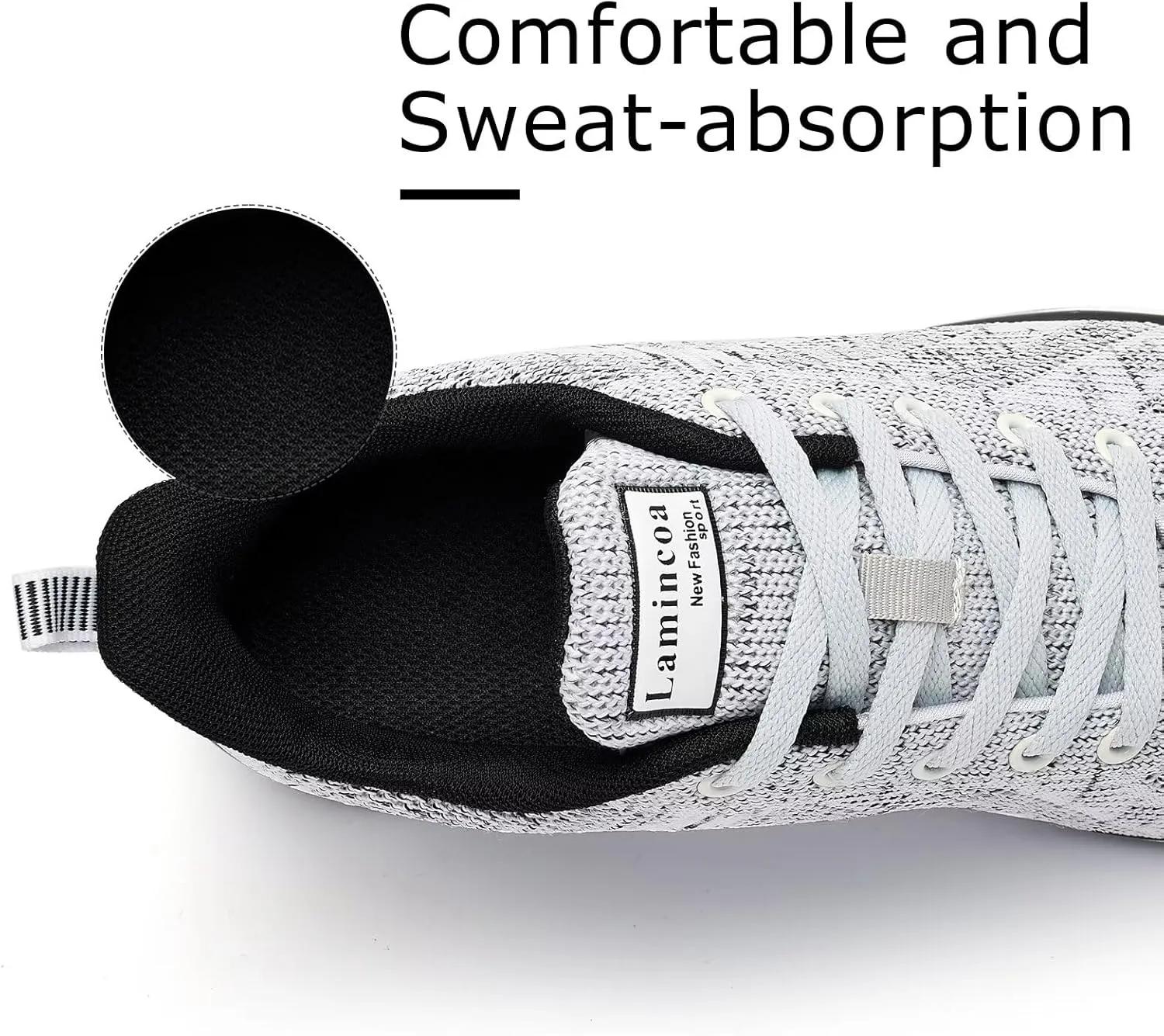 Wide Width Womens Sneakers Air Cushion Running Shoes Walking Tennis Shoes for Women
