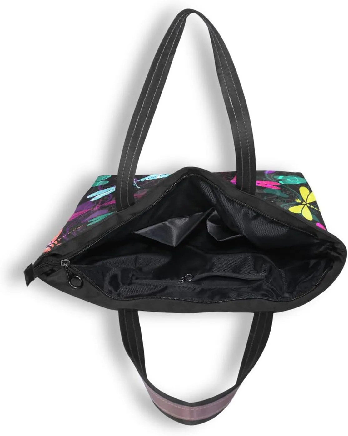 WIHVE Women's Handbag Tote Bag WTop Handle Shoulder Bag for Ladies (Large)