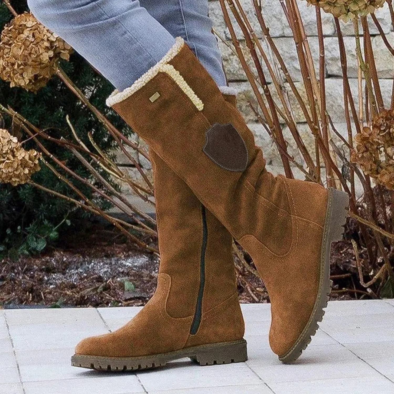 Winter Combat Boots for Women Waterproof Snow Non Slip Non Slip Winter Boots Wide Women Winter Boots Size 9 Warm Winter Boots for Women Waterproof Botas De Invierno Tacon Alto Para Mujer Elegantes