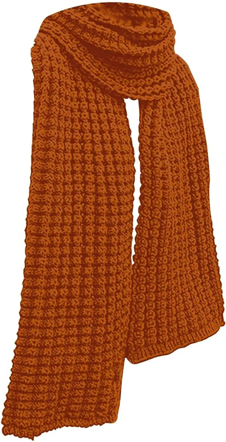 Winter Scarf for Women Big Chunky Scarf Solid Warm Soft Oversized Thick Blanket Scarves Shawl Wool Feel