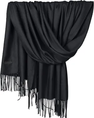 Winter Warm Wraps For Women Pure Cashmere Shawl Wraps Extra Large Thick Soft Pashmina Scarf Solid Color Shawl