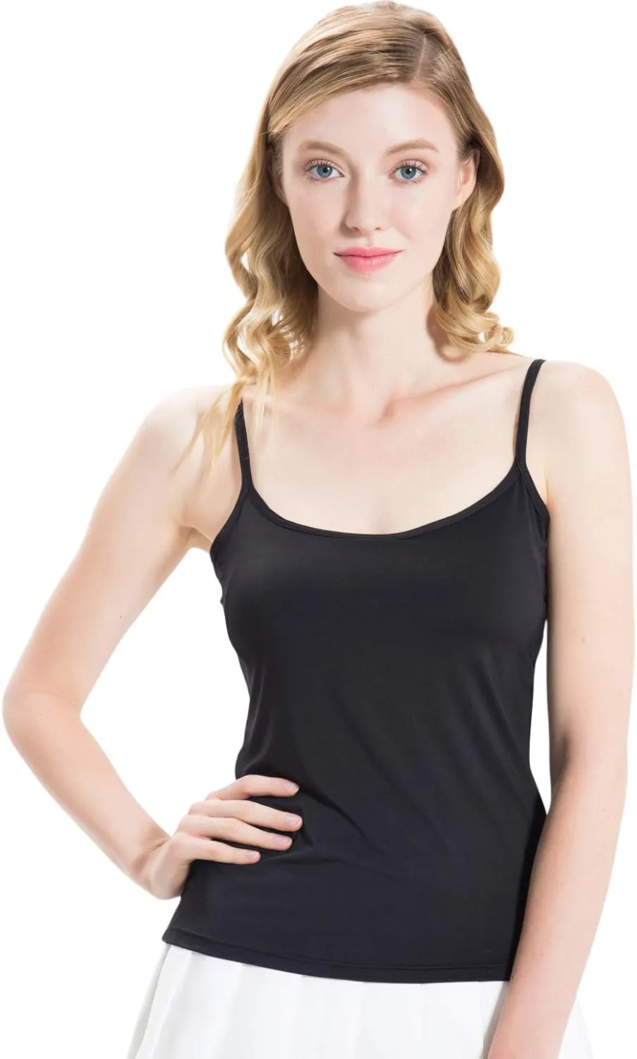 Women Camisole with Built in Padded Bra
