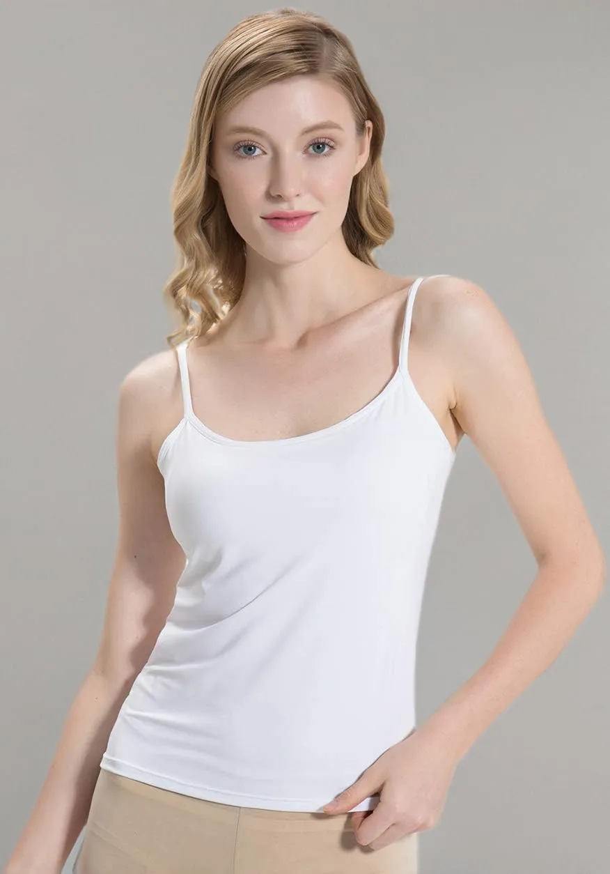 Women Camisole with Built in Padded Bra