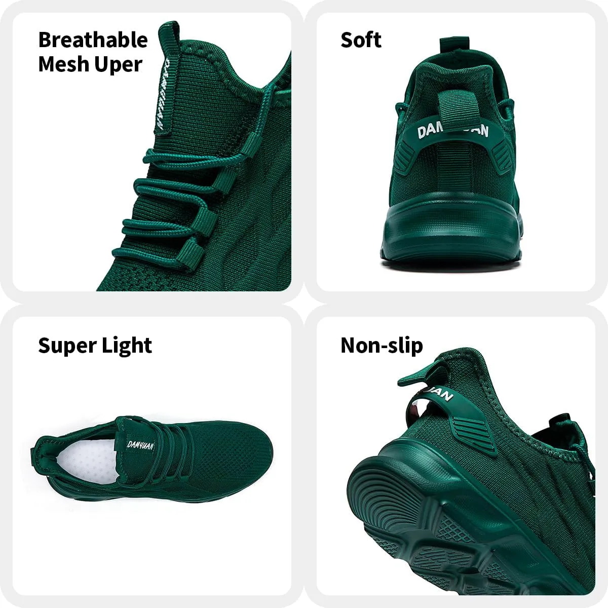 Women Running Shoes Walking Tennis Sport Shoes Women's Gym Sneakers Lightweight Breathable Non Slip Fashion Workout Shoe for Casual Jogging Mesh Sneaker