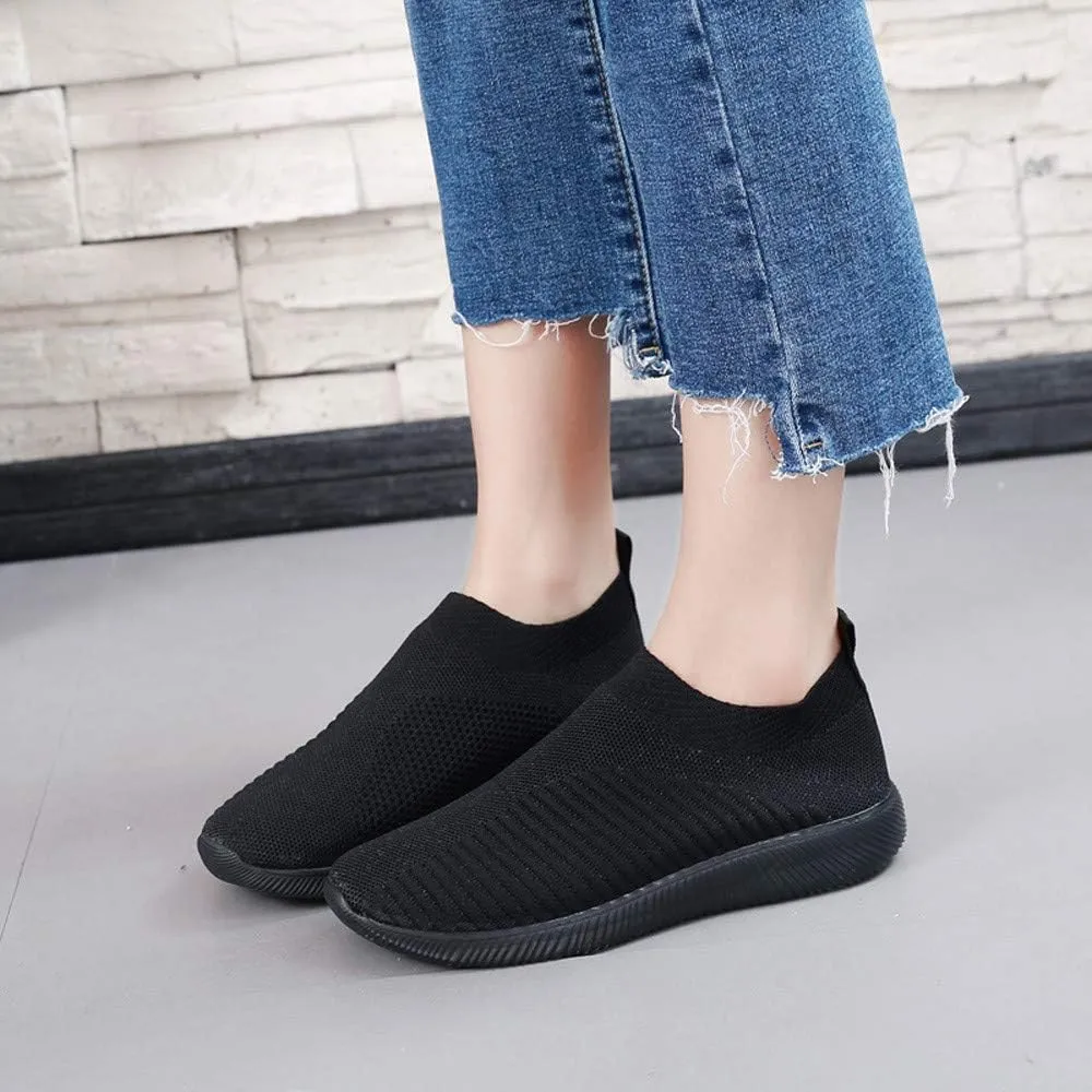 Women Sneakers Size 6 Wide Slip On Shoes Women Wide Arch Support Sneakers Women Wide Width Slip On Sneakers Women Size 8 Wide Zapatos para Correr De Mujer