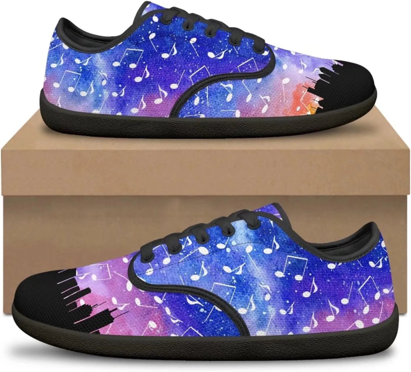 Womens Barefoot Wide Toe Box Sneakers Casual Non Slip Shoes Lightweight Lace Up Walking Workout Footwear