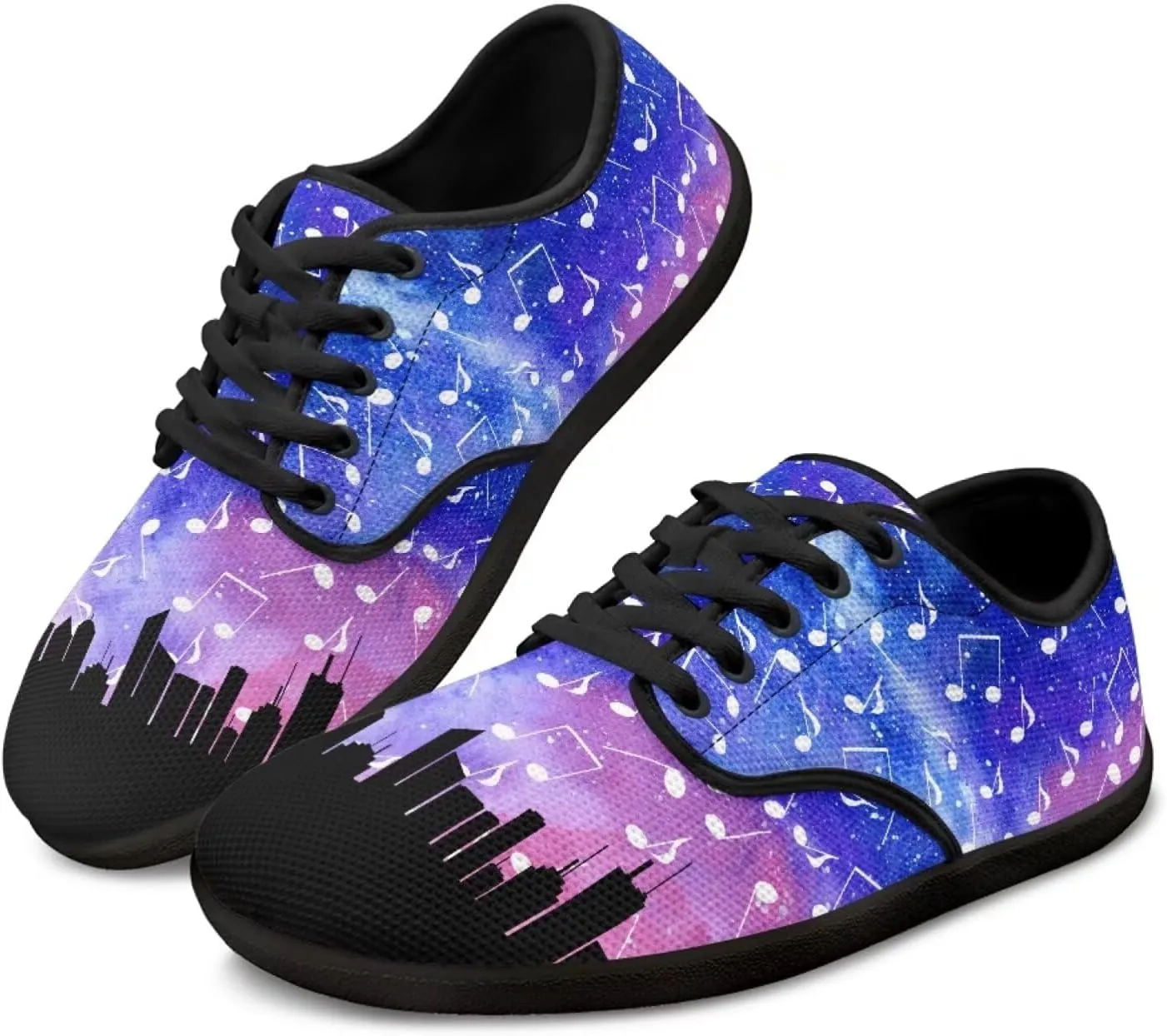 Womens Barefoot Wide Toe Box Sneakers Casual Non Slip Shoes Lightweight Lace Up Walking Workout Footwear