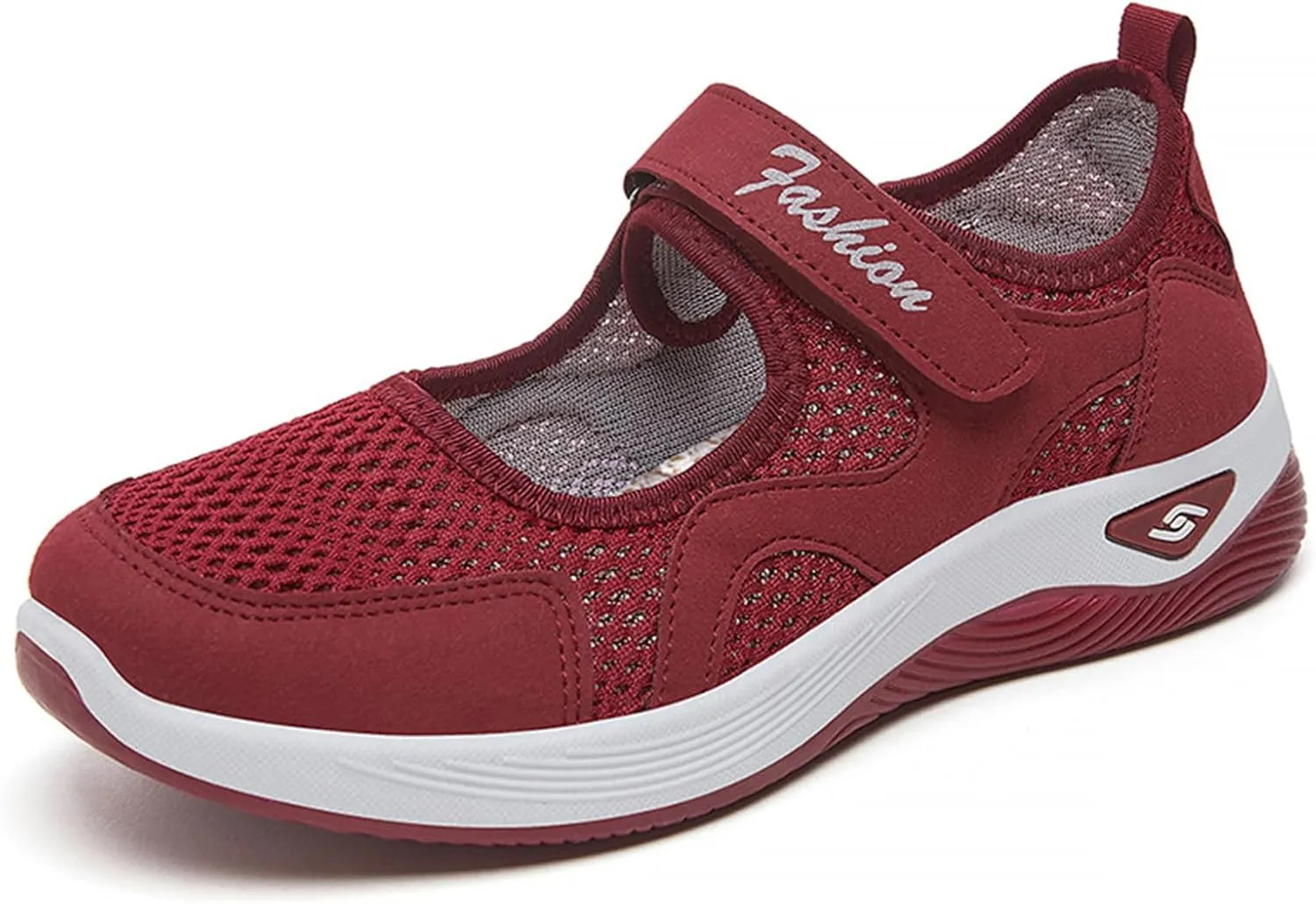 Women's Breathable Walking Shoes Comfortable Working Nurse Shoes Casual Nursing Orthotic Lightweight Shoe Adjustable Barefoot Casual Sneakers Zero Drop Arthritis Edema Sneakers Indoor Outdoor