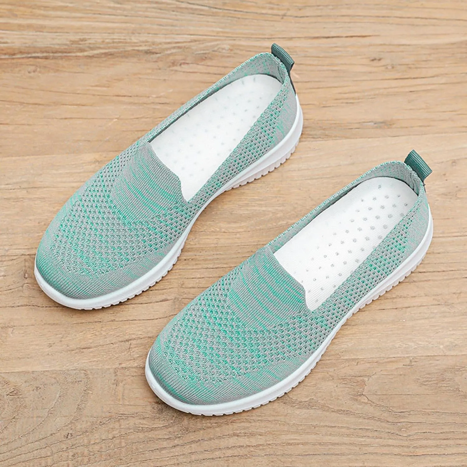 Women's Casual Shoes Breathable Mesh Comfortable Low Heel Daily Wear Summer Stylish Casual Ladies Platform