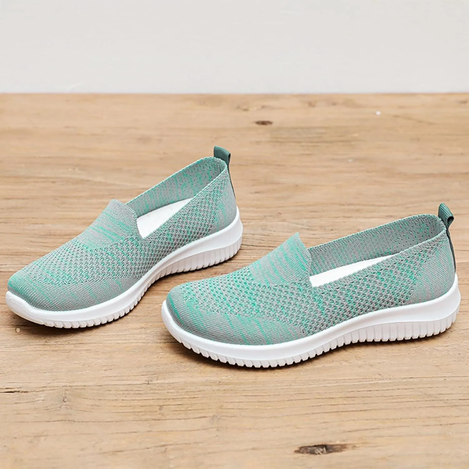Women's Casual Shoes Breathable Mesh Comfortable Low Heel Daily Wear Summer Stylish Casual Ladies Platform