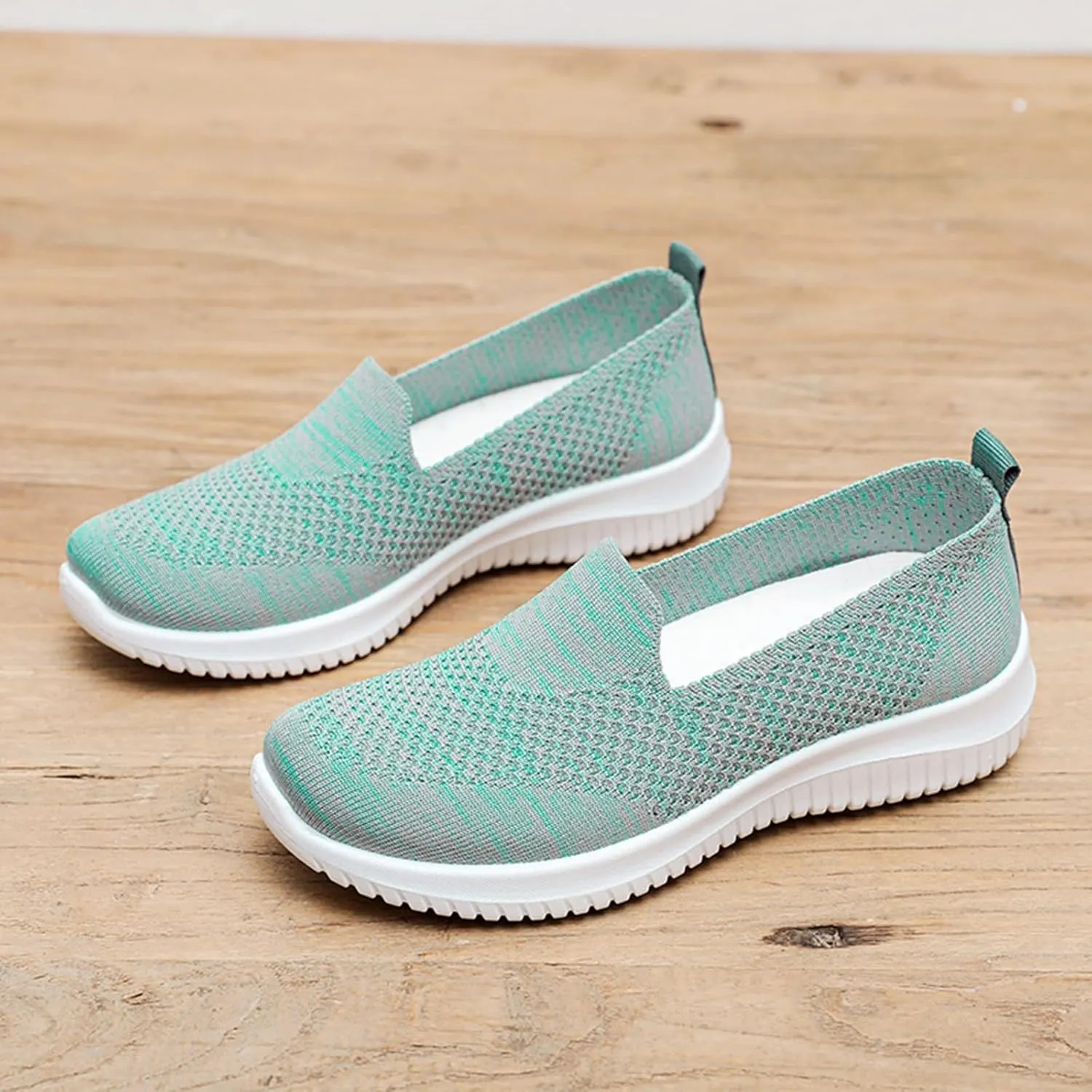 Women's Casual Shoes Breathable Mesh Comfortable Low Heel Daily Wear Summer Stylish Casual Ladies Platform