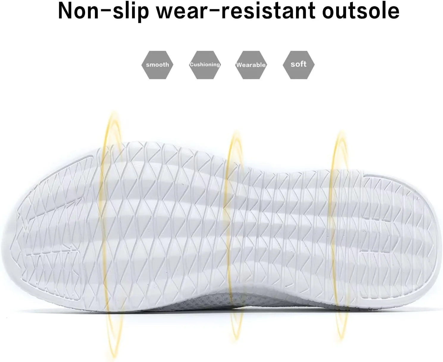 Womens Casual Walking Shoes Mesh Running Tennis Sneakers Lightweight Comfort Work Gym Non Slip Gym Shoes