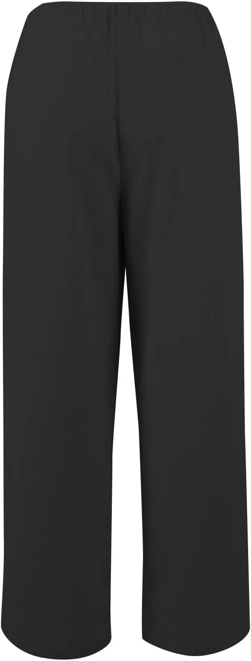 Womens Linen Pants Straight Leg Button Up High Waisted Beach Pants Comfy Drawstring Summer Solid Trouser Loose Pockets