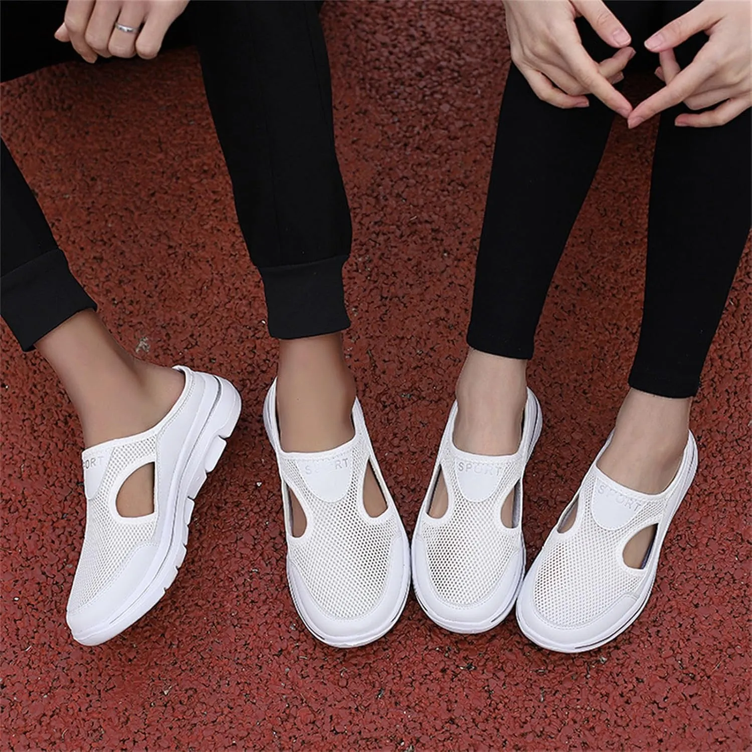 Women's Mules & Clogs Orthopedic Diabetic Mules Lightweight Open Back Shoes Comfort Closed Toe Walking Slides Casual Unisex Slippers Breathable Anti-Skid Sole Shoes