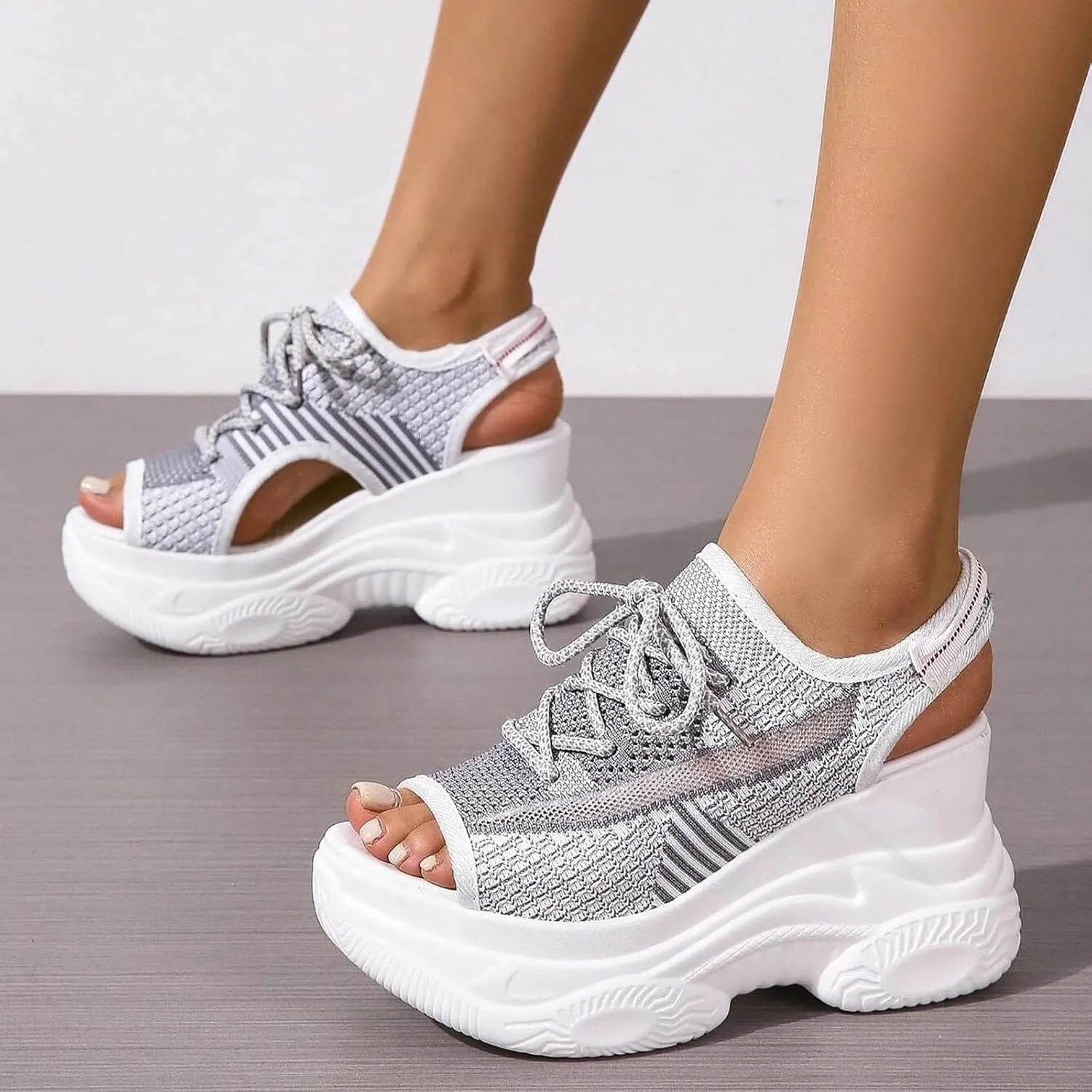 Womens Orthopedic Sandals Comfortable Walking Platform Shoes Casual Open Toe Sport Sandal Slingback Wedges Sandalias