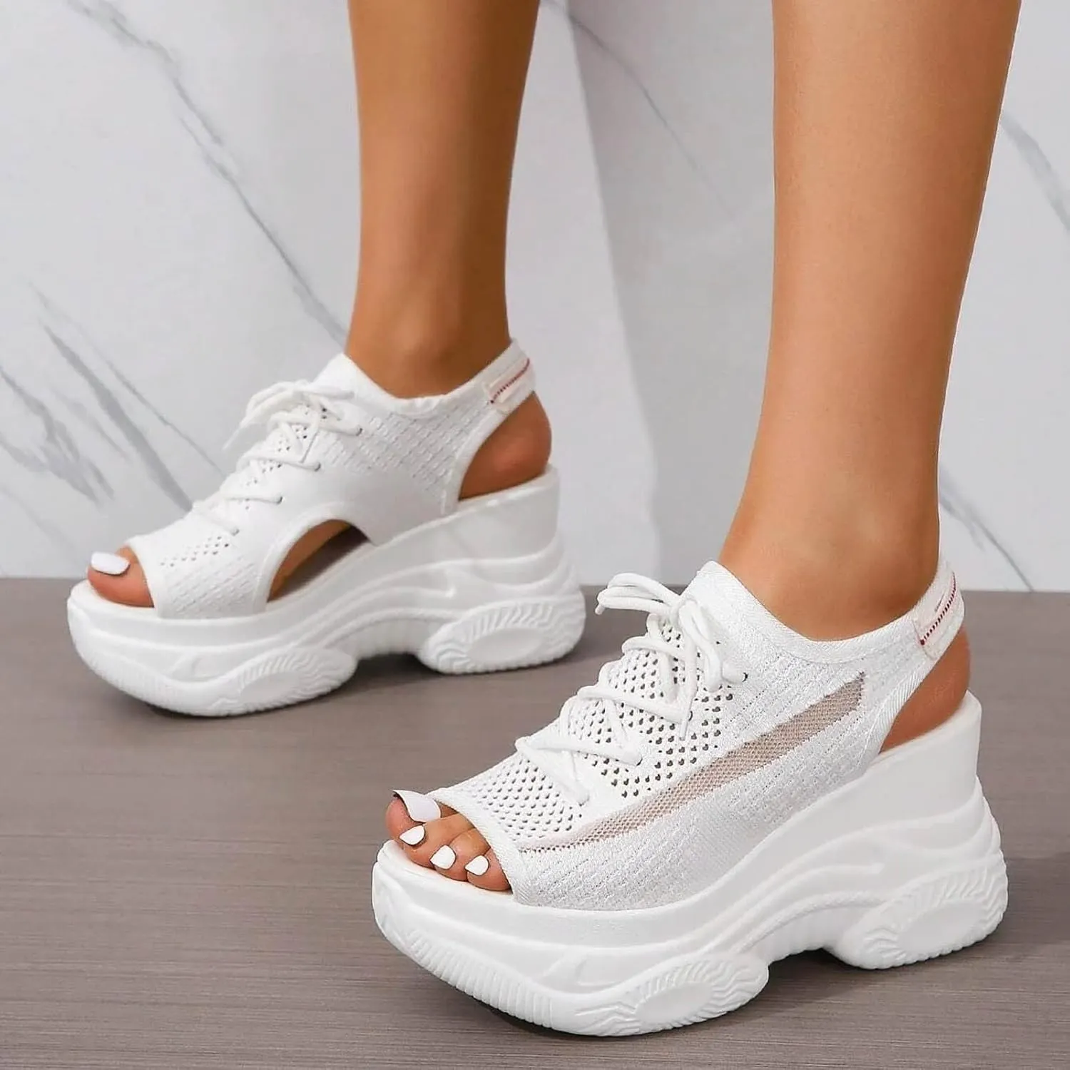 Womens Orthopedic Sandals Comfortable Walking Platform Shoes Casual Open Toe Sport Sandal Slingback Wedges Sandalias