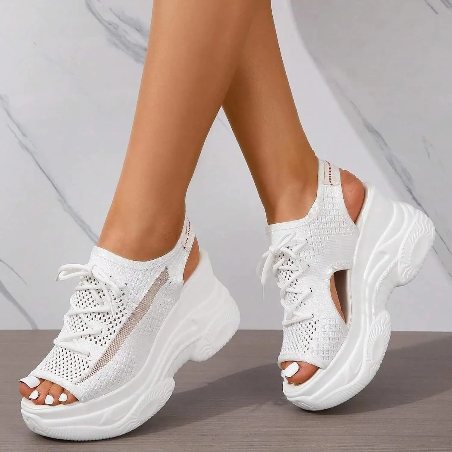 Womens Orthopedic Sandals Comfortable Walking Platform Shoes Casual Open Toe Sport Sandal Slingback Wedges Sandalias