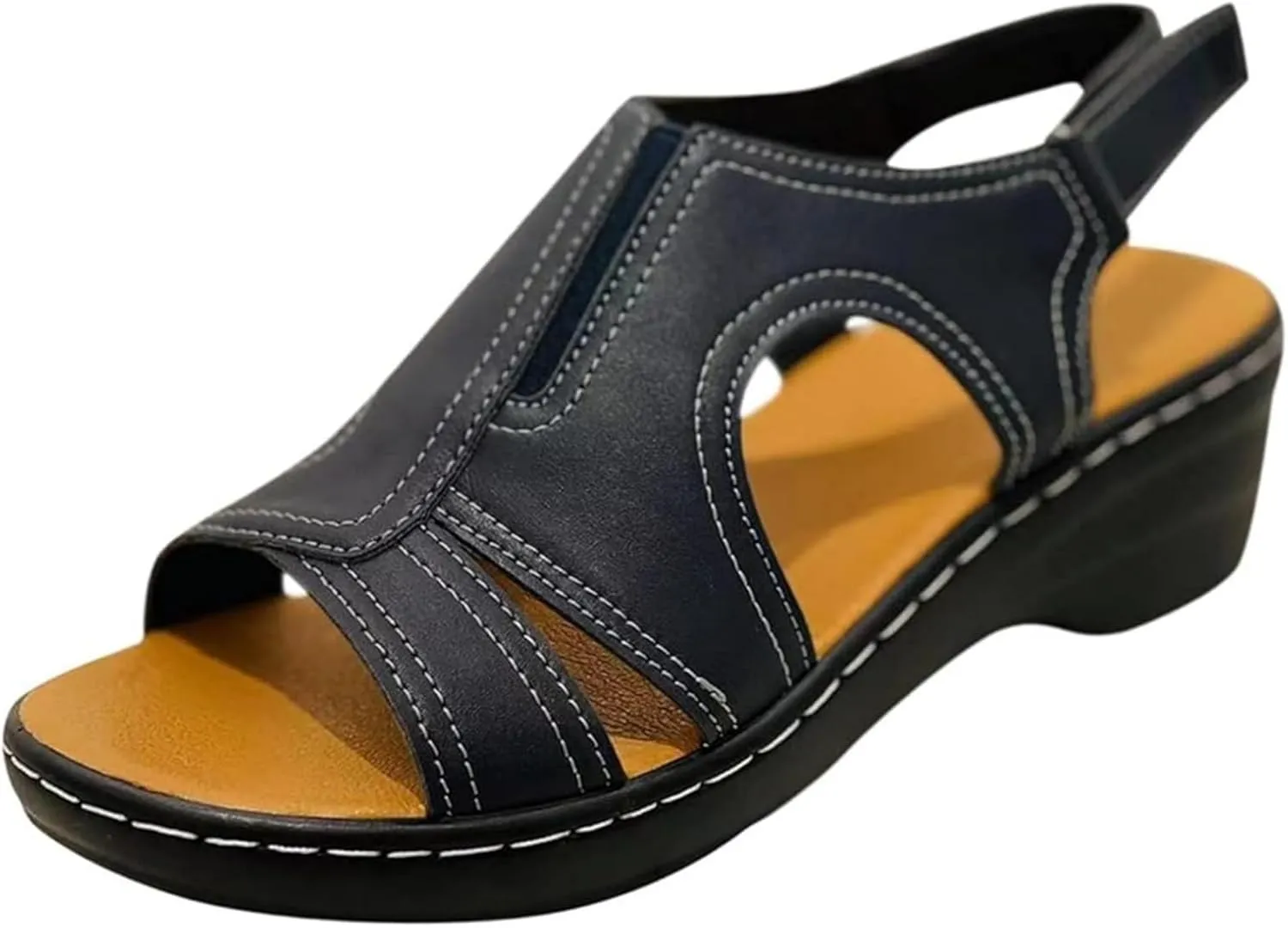 Women's Sandals Comfortable Cute Orthopedic Slippers Arch Support Orthotic Flip Flops Dressy Summer Beach Walking Slides