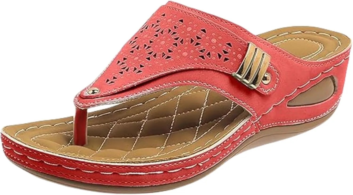 Womens Sandals Comfortable Dressy Arch Support Orthopedic Thong Flip Flops Summer Orthotic Slippers Beach Shoes 2025