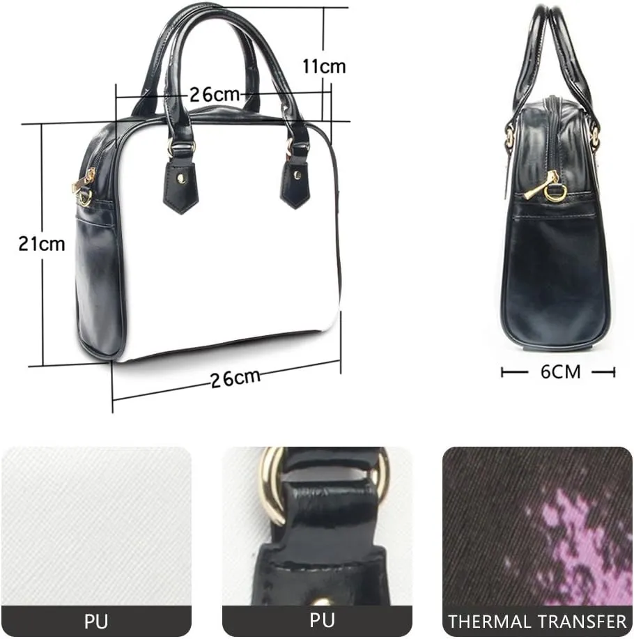 Womens Satchel Handbag Waterproof Leather Crossbody Bag with Adjustable Strap Top Handle Hobo Bag