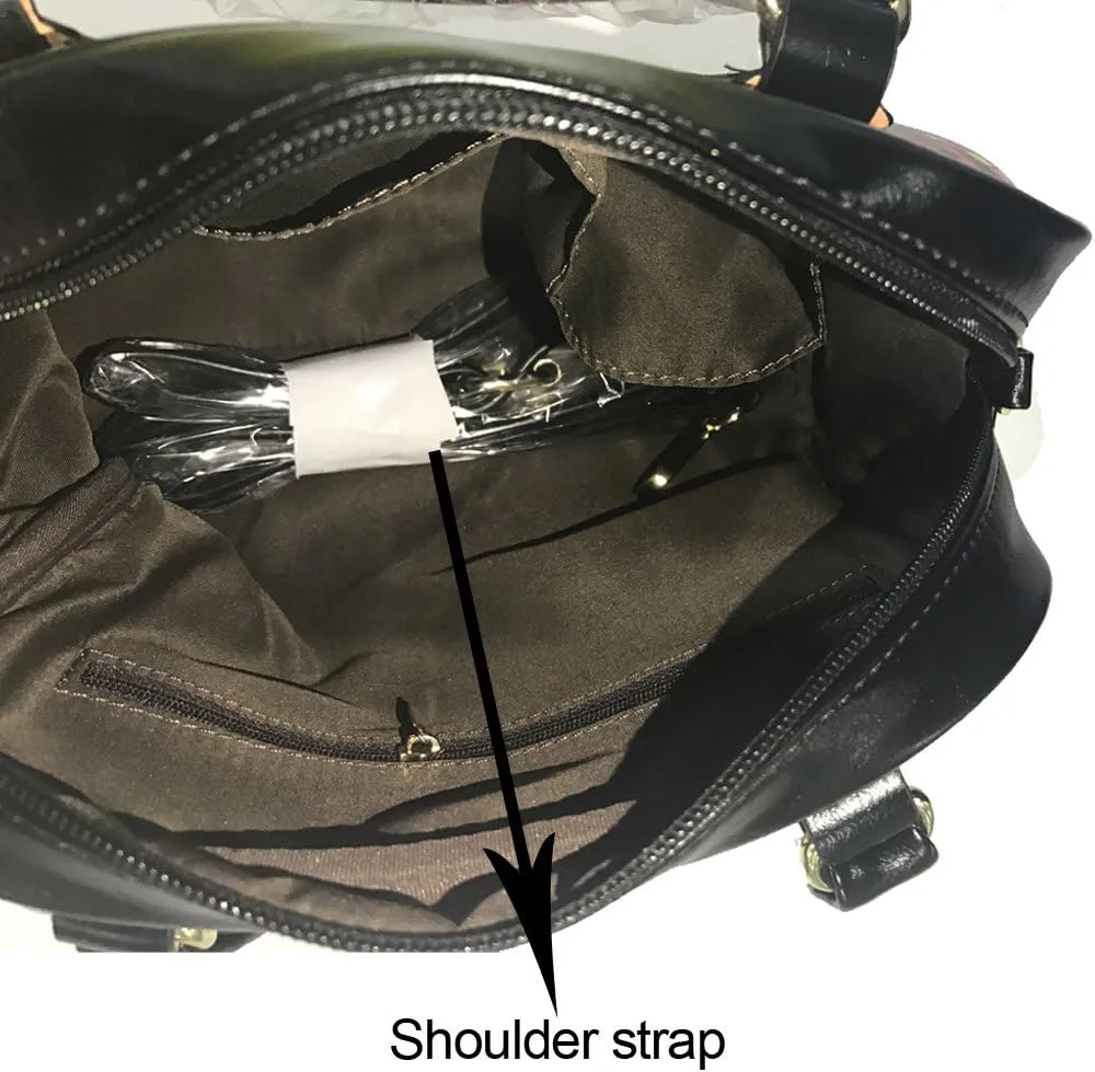 Womens Satchel Handbag Waterproof Leather Crossbody Bag with Adjustable Strap Top Handle Hobo Bag