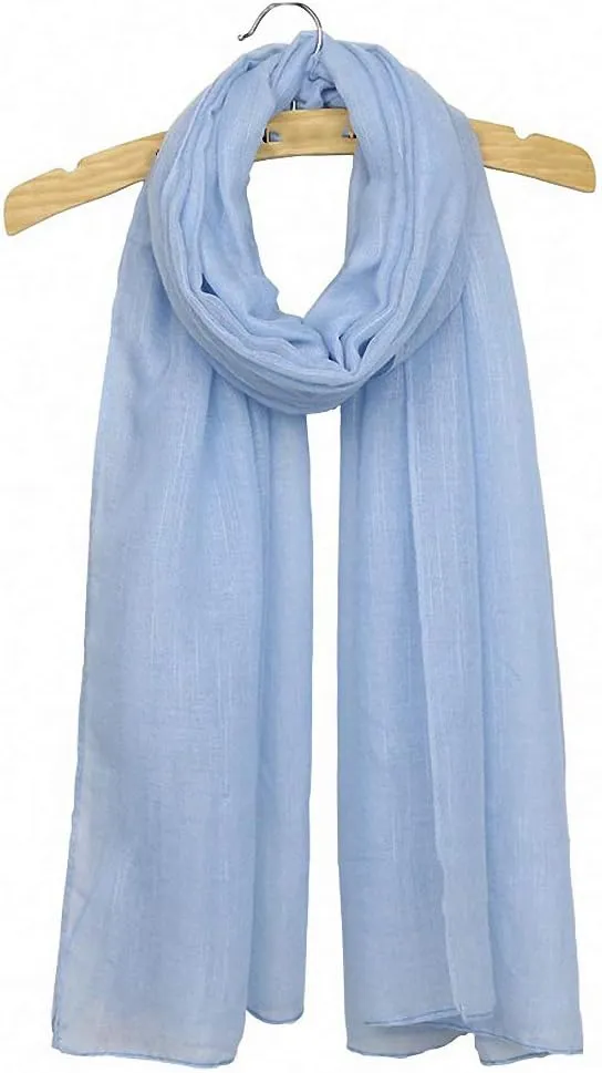 Womens Scarves Female Solid Color Cotton and Linen Scarf Cotton Warm Scarf Shawl Beach Towel Headscarf New Women Sd-35