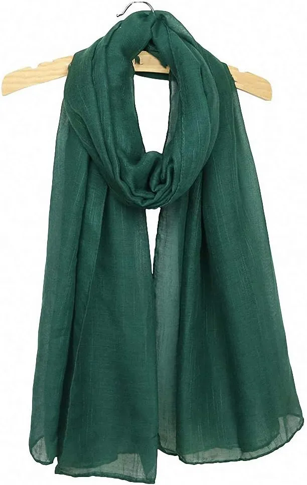 Womens Scarves Female Solid Color Cotton and Linen Scarf Cotton Warm Scarf Shawl Beach Towel Headscarf New Women Sd-35