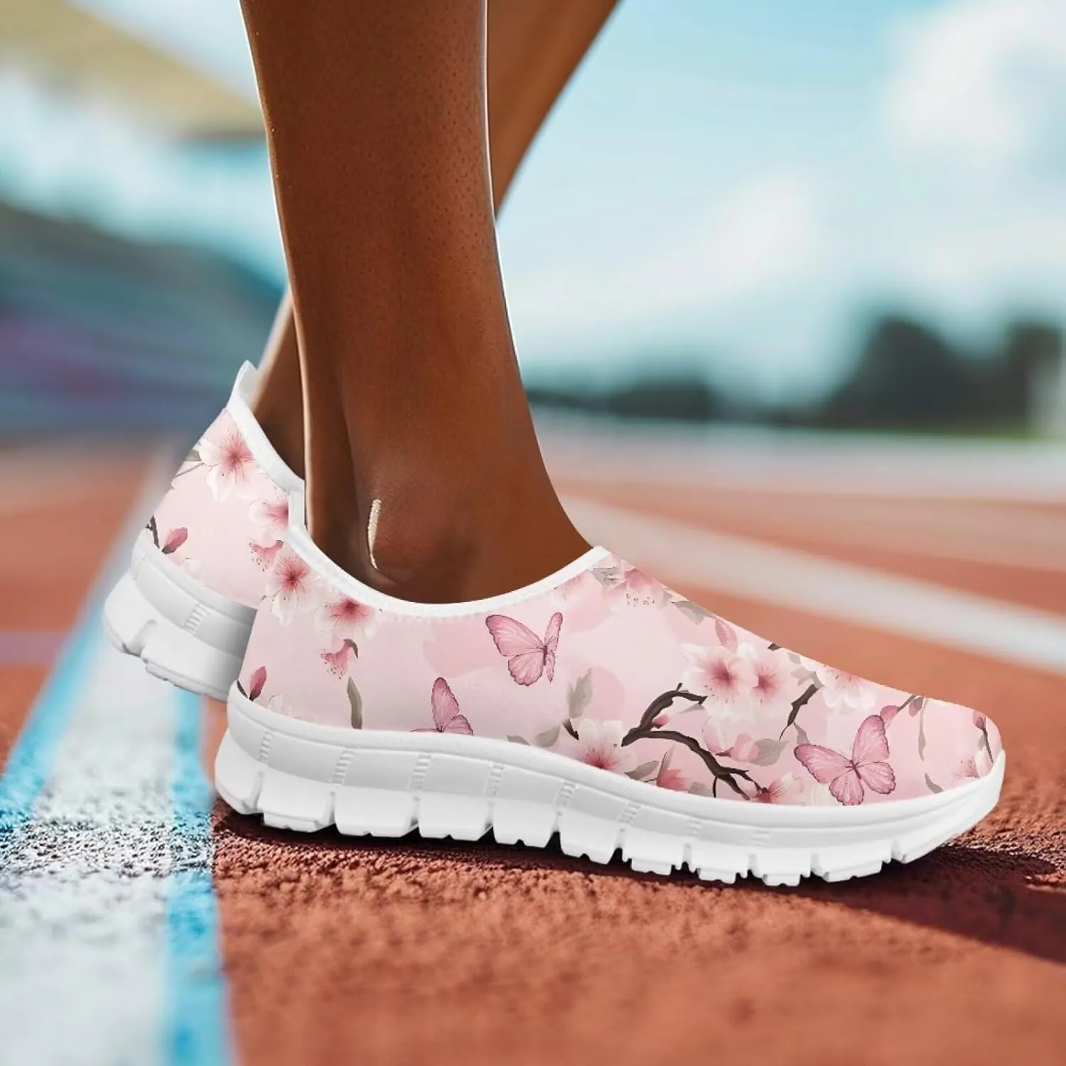 Women's Shoes Fashion Casual Cozy Slip-On Low Top Loafers Running Workout Tennis Sneaker