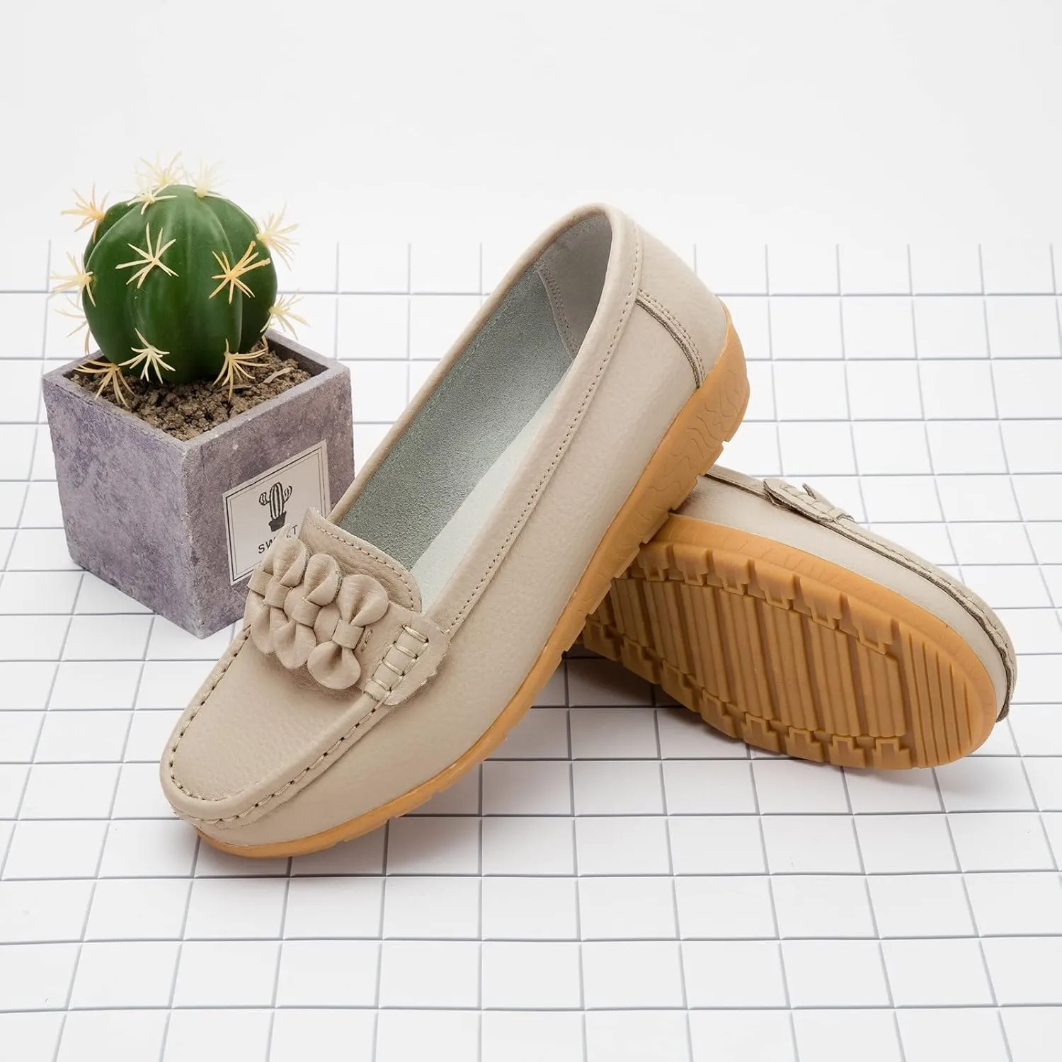 Womens Slip On Loafers Comfort Orthopedic Loafers Arch Support Sneakers Casual Walking Shoes Dressy Business Shoes