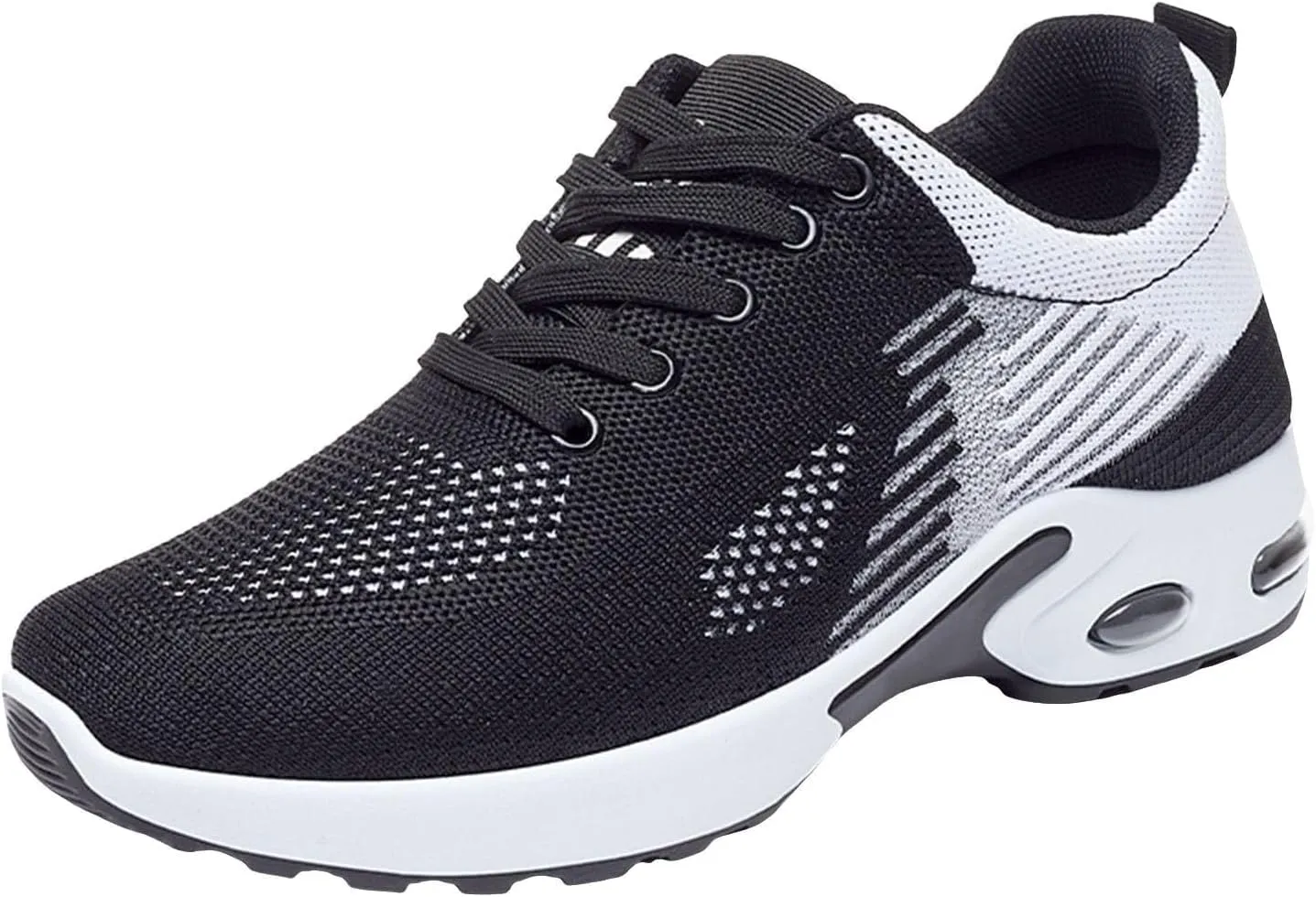 Womens Sneakers Air Cushion Running Shoes Mens Lightweight Tennis Walking Shoes Mesh Breathable Gym Work Fashion Sneakers Training Comfortable Walking Shoe Non Slip Workout Casual Sport Shoe