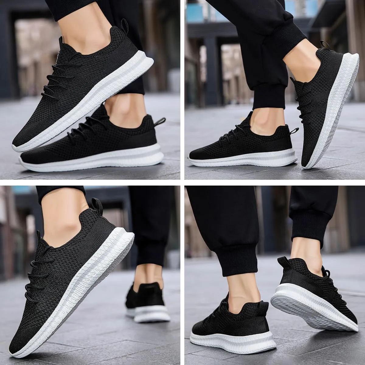 Womens Walking Running Shoes Sneakers Slip On Sport Tennis Athletic Gym Shoes Casual Lightweight Breathable Non Slip Workout Fashion Workout Trainers Shoe