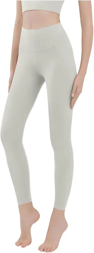 Womens Yoga Pants High Waist Hip Lifting Workout Leggings Stretch Quick Dry Lightweight Summer Comfy Running Trousers