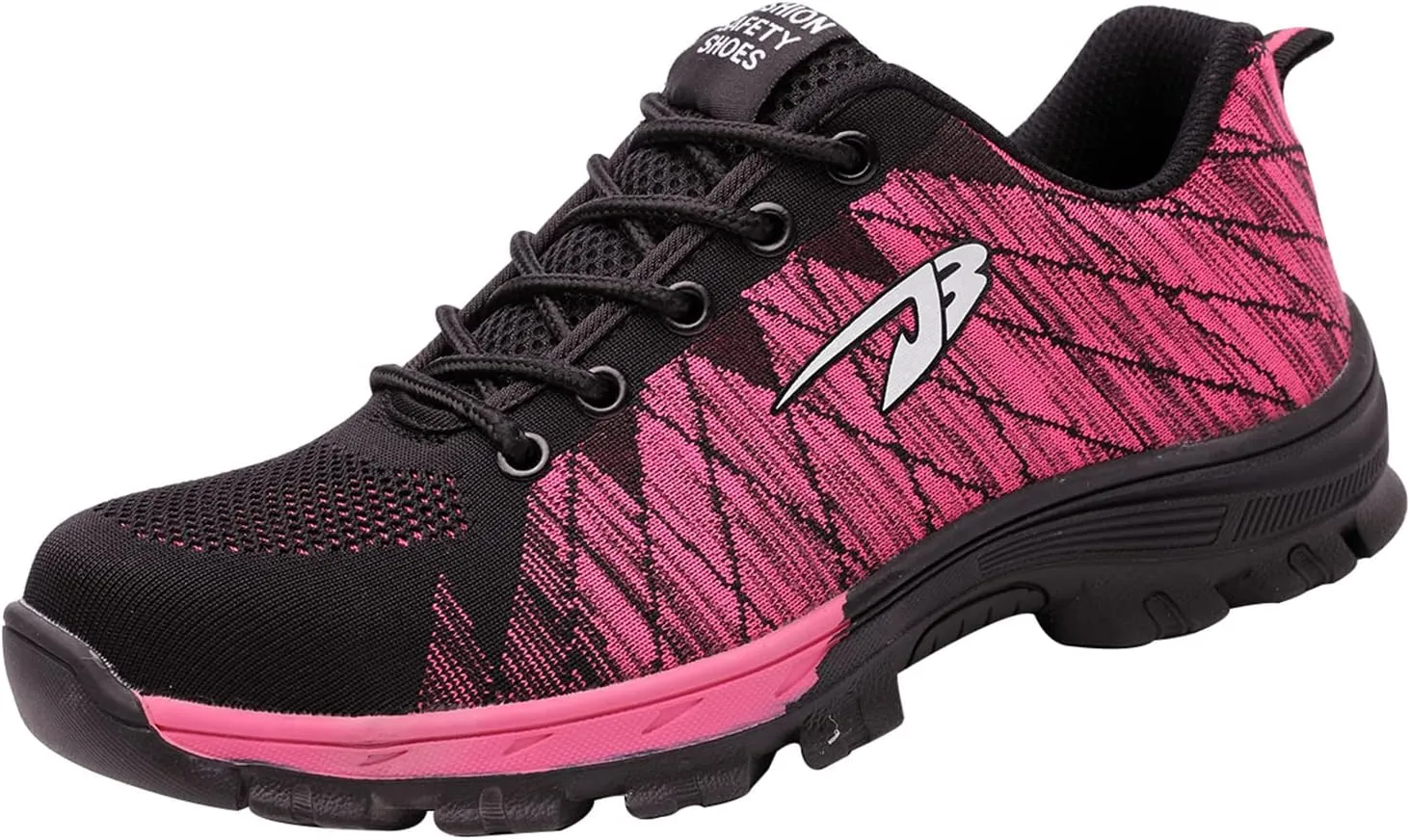 Work Safety Shoes for Men Womens,Lightweight Safety Shoes Slip Resistant Work Sneaker Breathable Puncture Proof Shoes