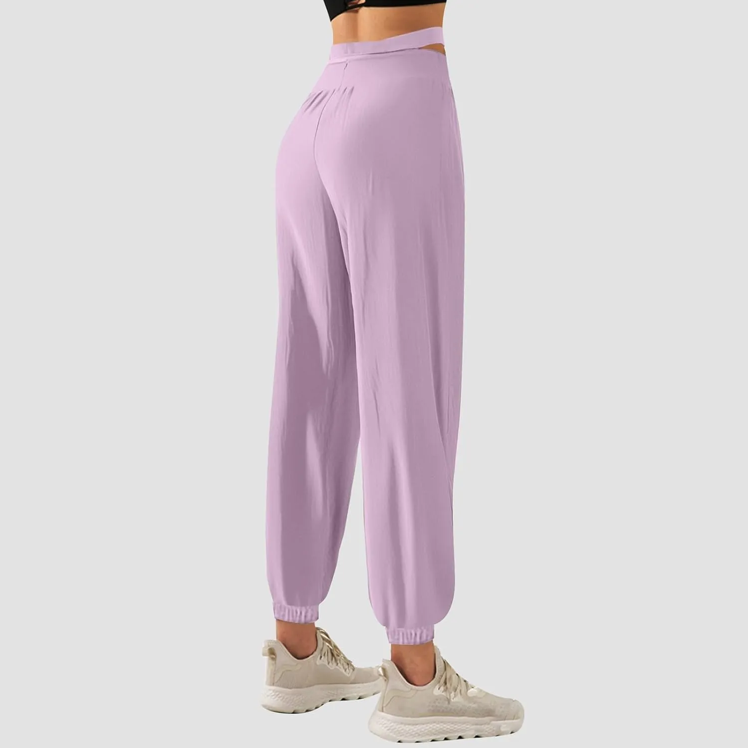Yoga Pants Women High Waisted Stretch Joggers Casual Baggy Soft Hiking Gym Athletic Running Trousers Sweatpants